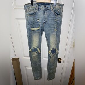 MNML SKINNY JEANS “X162 SKINNY DENIM” MEN’S SIZE 32